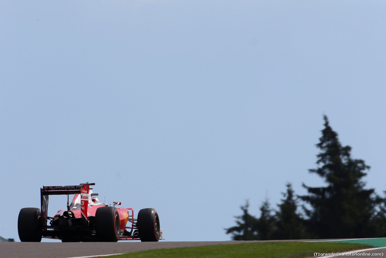 GP BELGIO, Sebastian Vettel (GER), Ferrari 
26.08.2016. Prove Libere 2