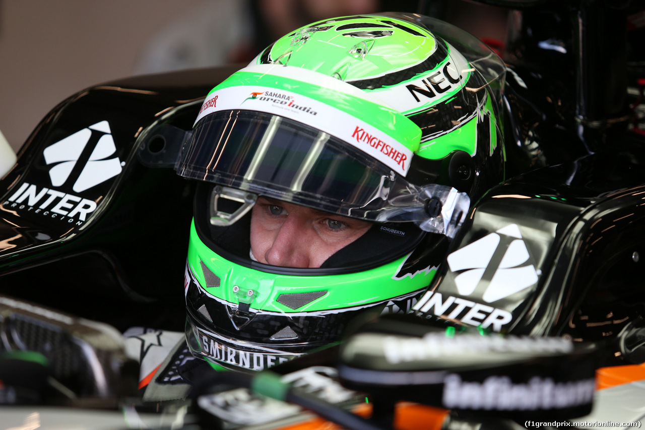 GP BELGIO, Nico Hulkenberg (GER) Sahara Force India F1 VJM09.
26.08.2016. Prove Libere 2