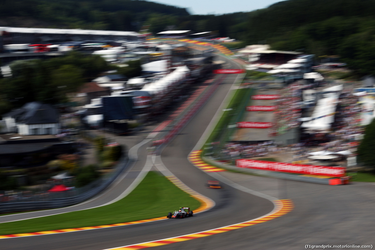 GP BELGIO, Esteban Gutierrez (MEX) Haas F1 Team VF-16.
26.08.2016. Prove Libere 2