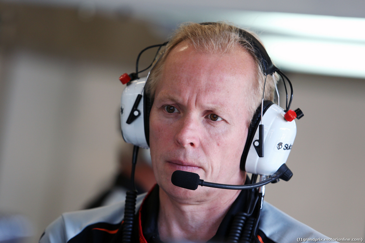 GP BELGIO, Andrew Green (GBR) Sahara Force India F1 Team Technical Director.
26.08.2016. Prove Libere 2