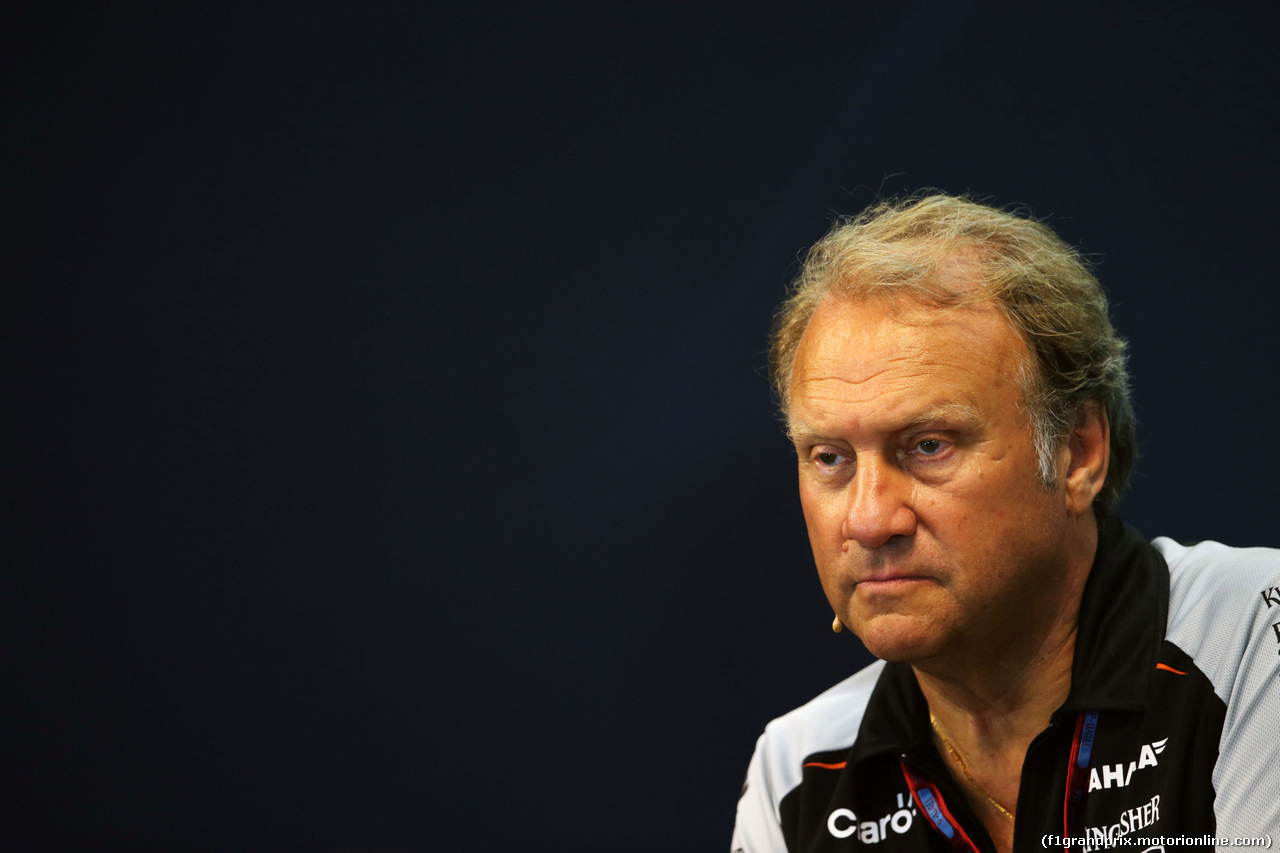 GP BELGIO, Robert Fernley (GBR) Sahara Force India F1 Team Deputy Team Principal in the FIA Press Conference.
26.08.2016.