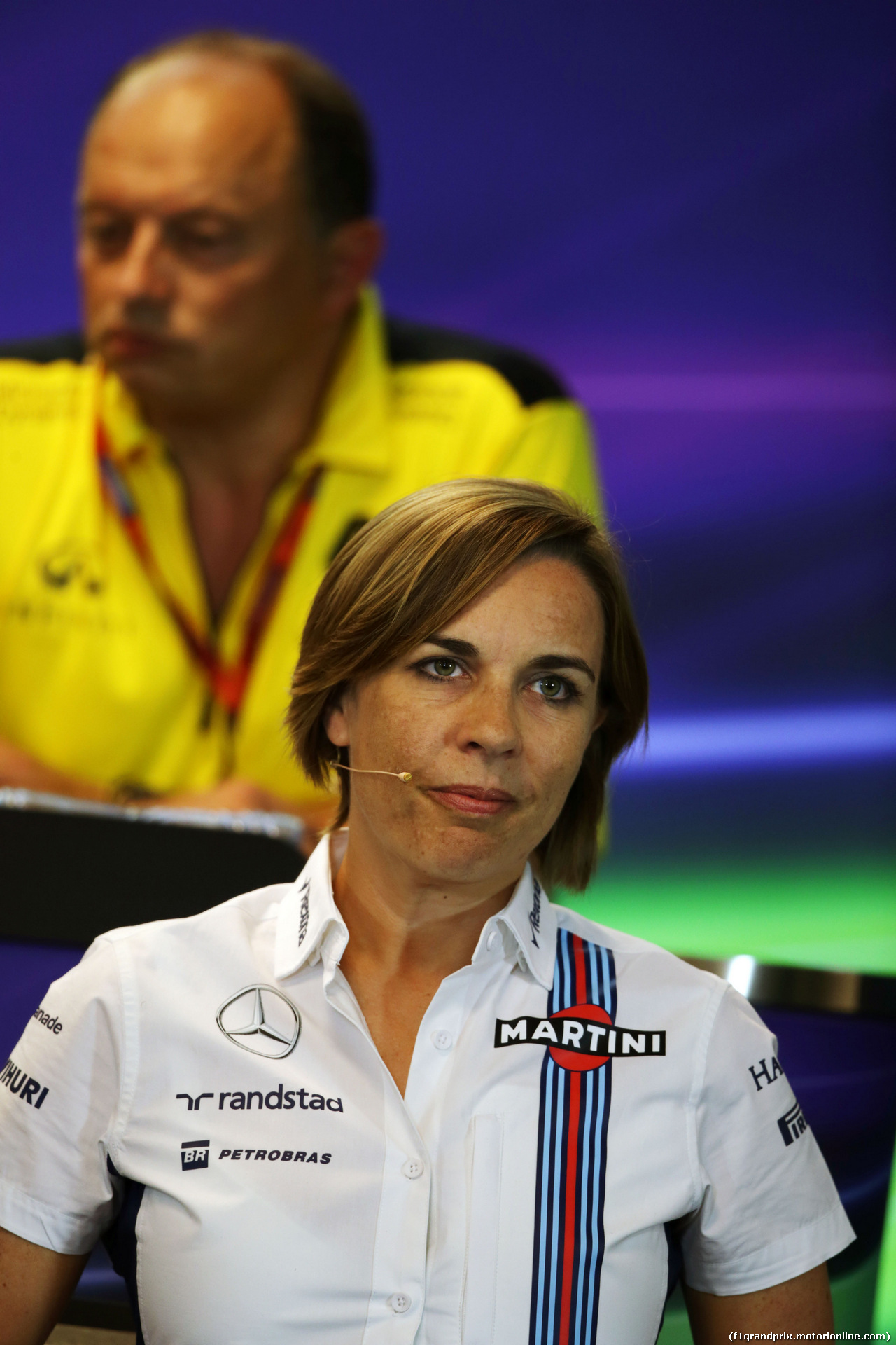 GP BELGIO, Claire Williams (GBR) Williams Deputy Team Principal in the FIA Press Conference.
26.08.2016.