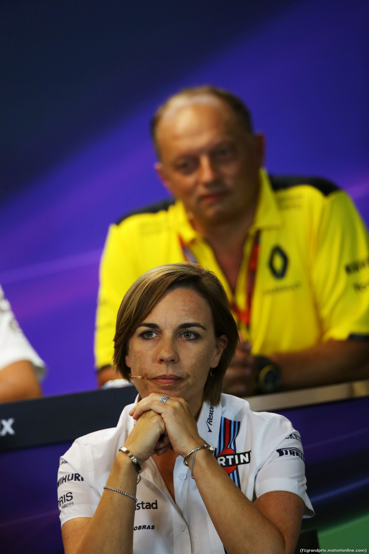 GP BELGIO, Claire Williams (GBR) Williams Deputy Team Principal in the FIA Press Conference.
26.08.2016.