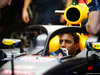 GP BELGIO, Daniel Ricciardo (AUS) Red Bull Racing RB12 running the Halo cockpit cover.
26.08.2016. Free Practice 1