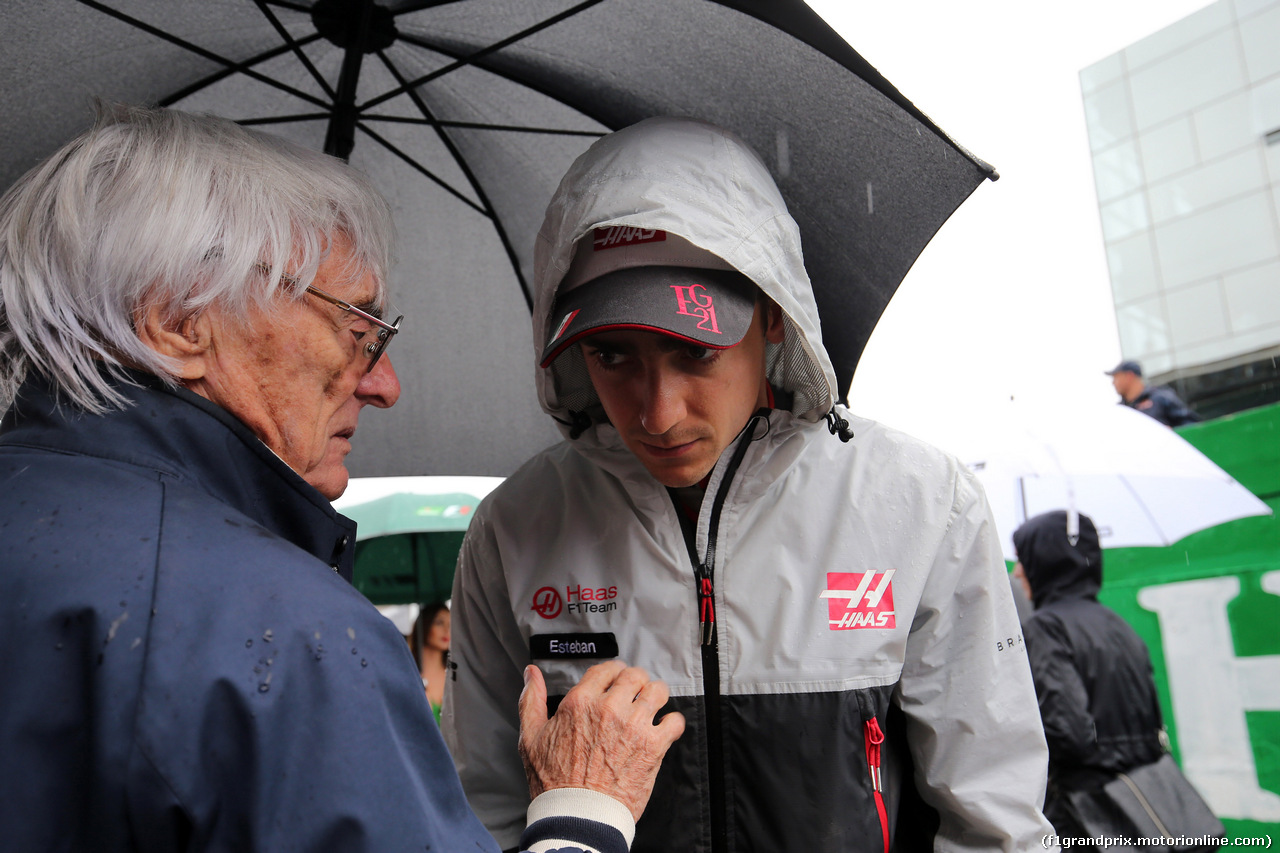 GP BRASILE, 13.11.2016 - Gara, Bernie Ecclestone (GBR), President e CEO of FOM e Carlos Slim Domit
