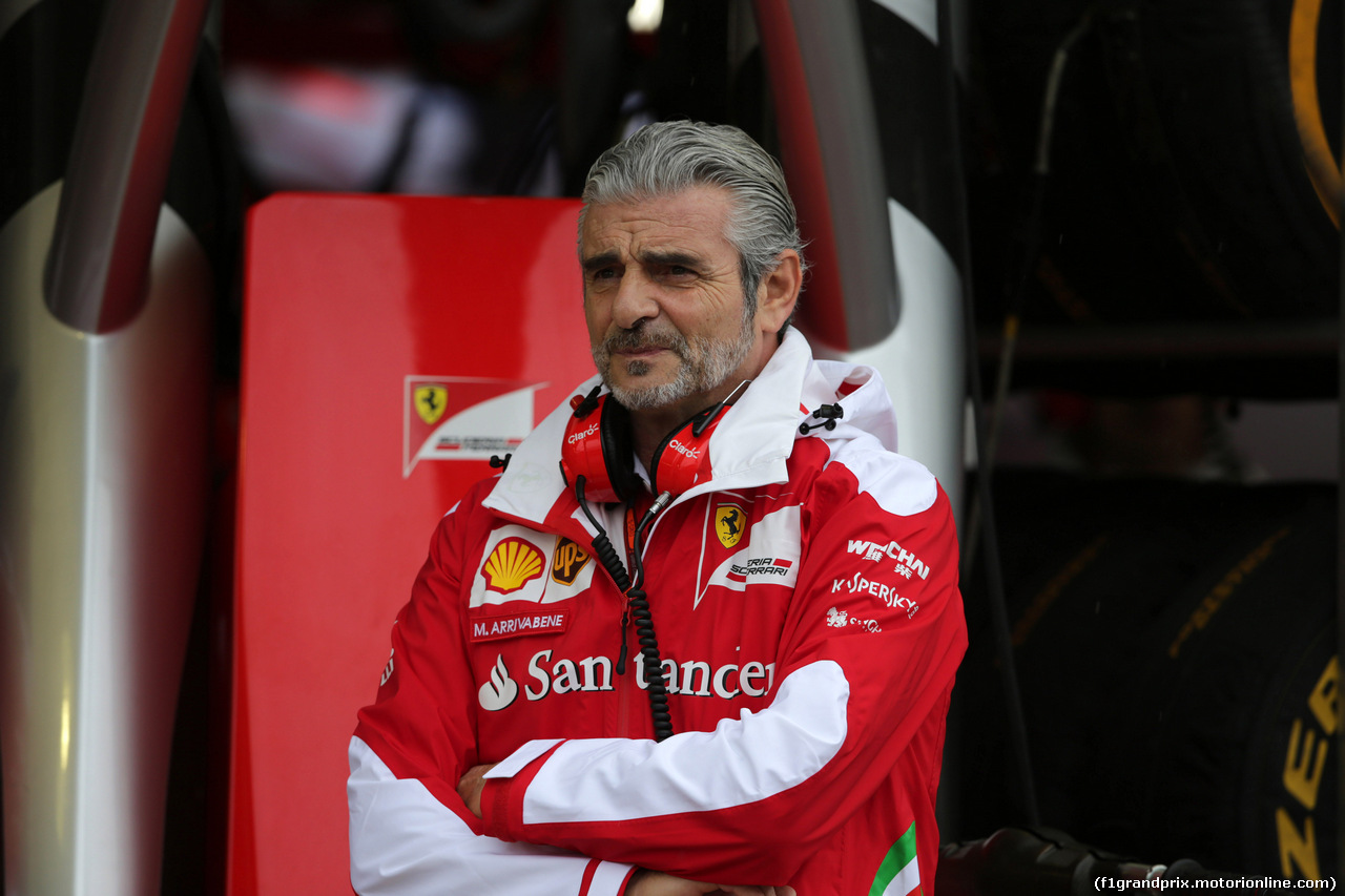 GP BRASILE, 13.11.2016 - Gara, Maurizio Arrivabene (ITA) Ferrari Team Principal