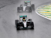 GP BRASILE, 13.11.2016 - Gara, Lewis Hamilton (GBR) Mercedes AMG F1 W07 Hybrid e Nico Rosberg (GER) Mercedes AMG F1 W07 Hybrid