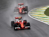 GP BRASILE, 13.11.2016 - Gara, Kimi Raikkonen (FIN) Ferrari SF16-H davanti a Sebastian Vettel (GER) Ferrari SF16-H