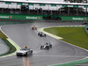 GP BRASILE, 13.11.2016 - Gara, Lewis Hamilton (GBR) Mercedes AMG F1 W07 Hybrid davanti a Nico Rosberg (GER) Mercedes AMG F1 W07 Hybrid behind the Safety car