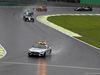 GP BRASILE, 13.11.2016 - Gara, Lewis Hamilton (GBR) Mercedes AMG F1 W07 Hybrid davanti a Nico Rosberg (GER) Mercedes AMG F1 W07 Hybrid behind the Safety car