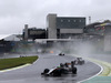 GP BRASILE, 13.11.2016 - Gara, Nico Hulkenberg (GER) Sahara Force India F1 VJM09 e Fernando Alonso (ESP) McLaren Honda MP4-31