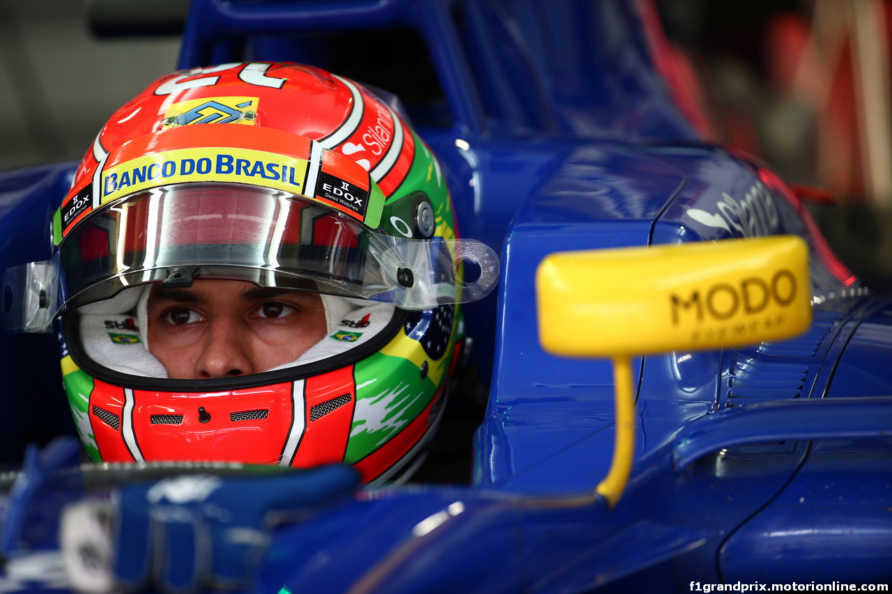 GP BRASILE, 12.11.2016 - Prove Libere 3, Felipe Nasr (BRA) Sauber C34