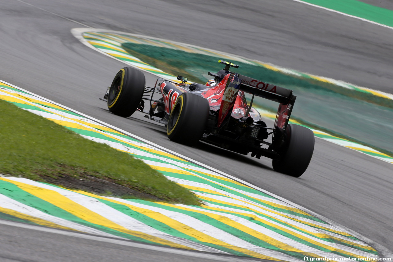 GP BRASILE, 12.11.2016 - Prove Libere 3, Carlos Sainz Jr (ESP) Scuderia Toro Rosso STR11