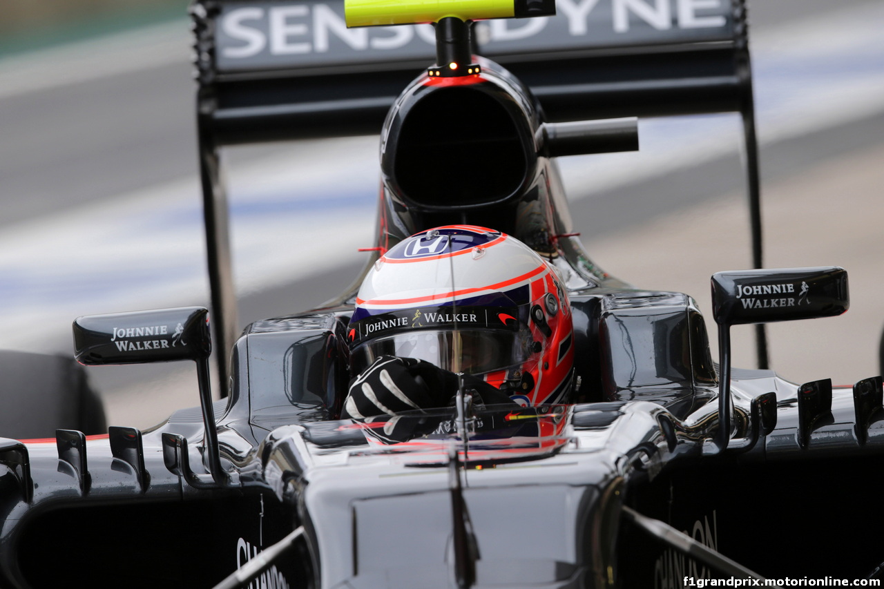 GP BRASILE, 12.11.2016 - Prove Libere 3, Jenson Button (GBR)  McLaren Honda MP4-31