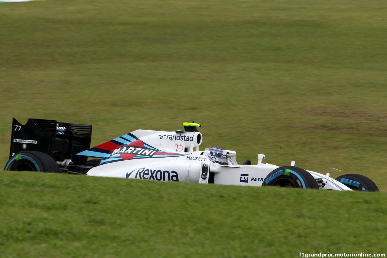 GP BRASILE, 12.11.2016 - Prove Libere 3, Valtteri Bottas (FIN) Williams FW38