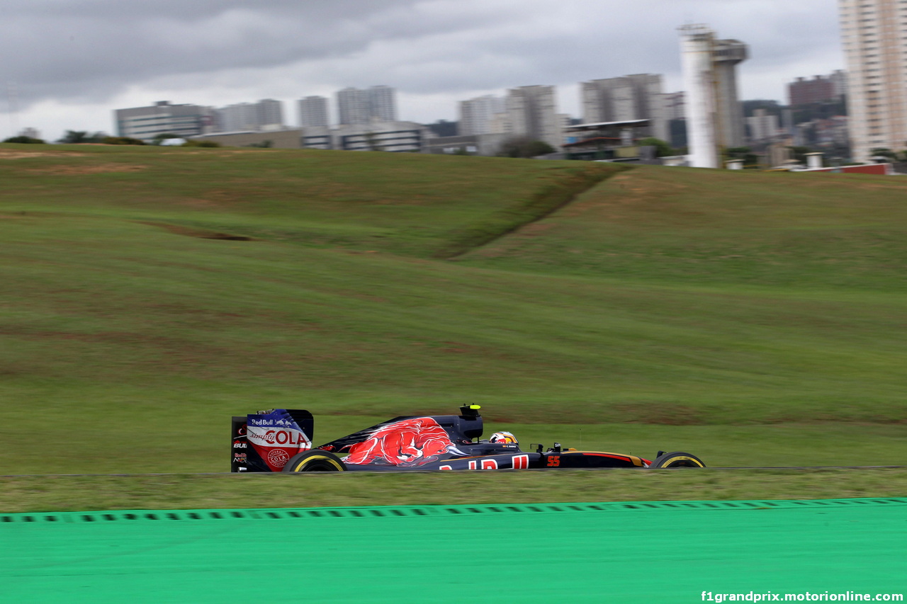 GP BRASILE, 12.11.2016 - Prove Libere 3, Carlos Sainz Jr (ESP) Scuderia Toro Rosso STR11