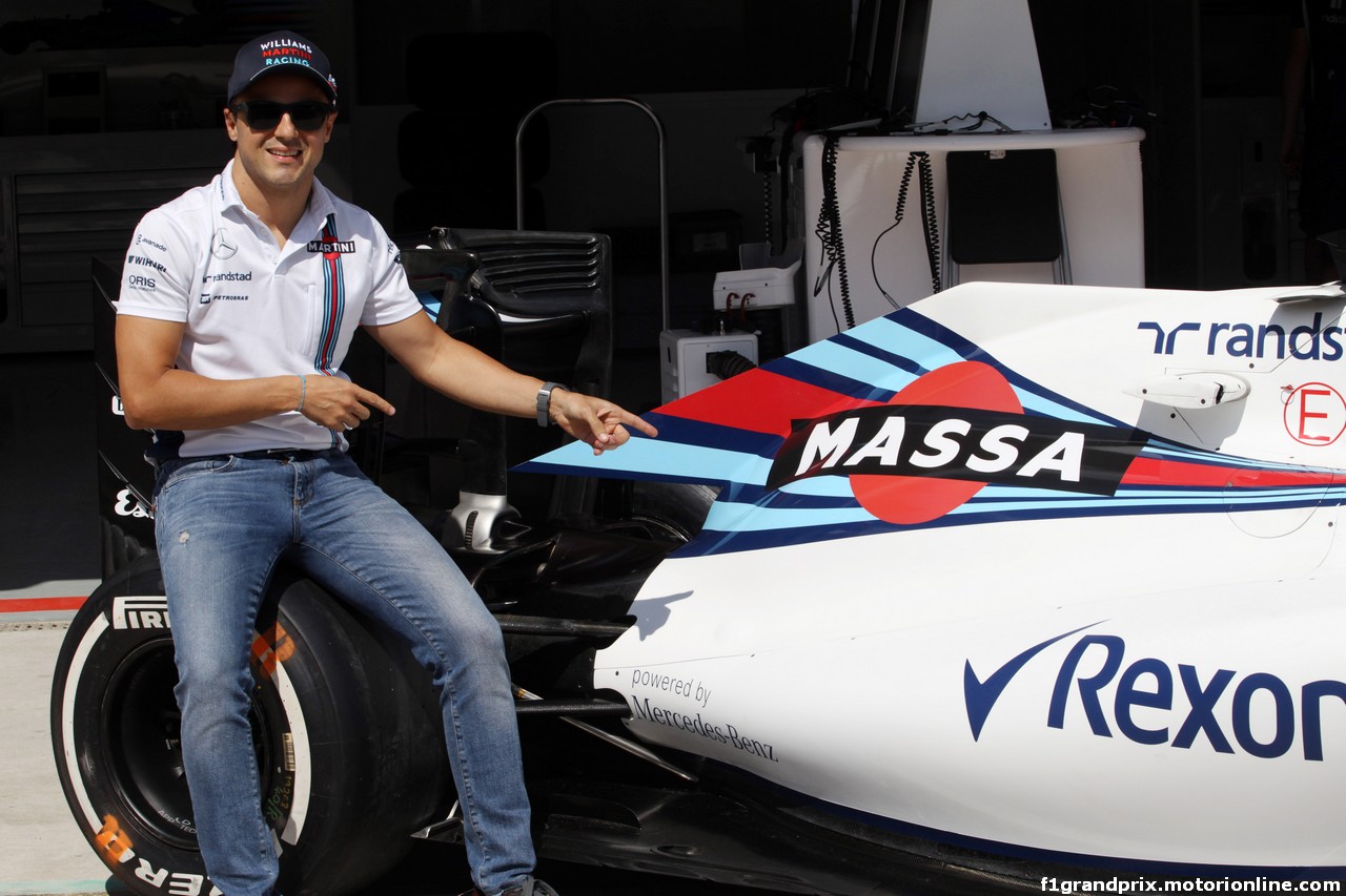 GP BRASILE, 10.11.2016 - Felipe Massa (BRA) Williams FW38