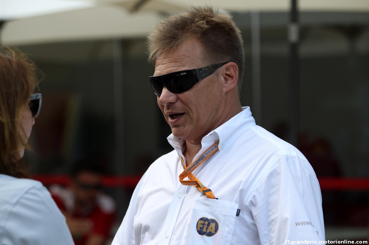 GP BRASILE, 10.11.2016 - Mika Salo (FIN), FIA Steward