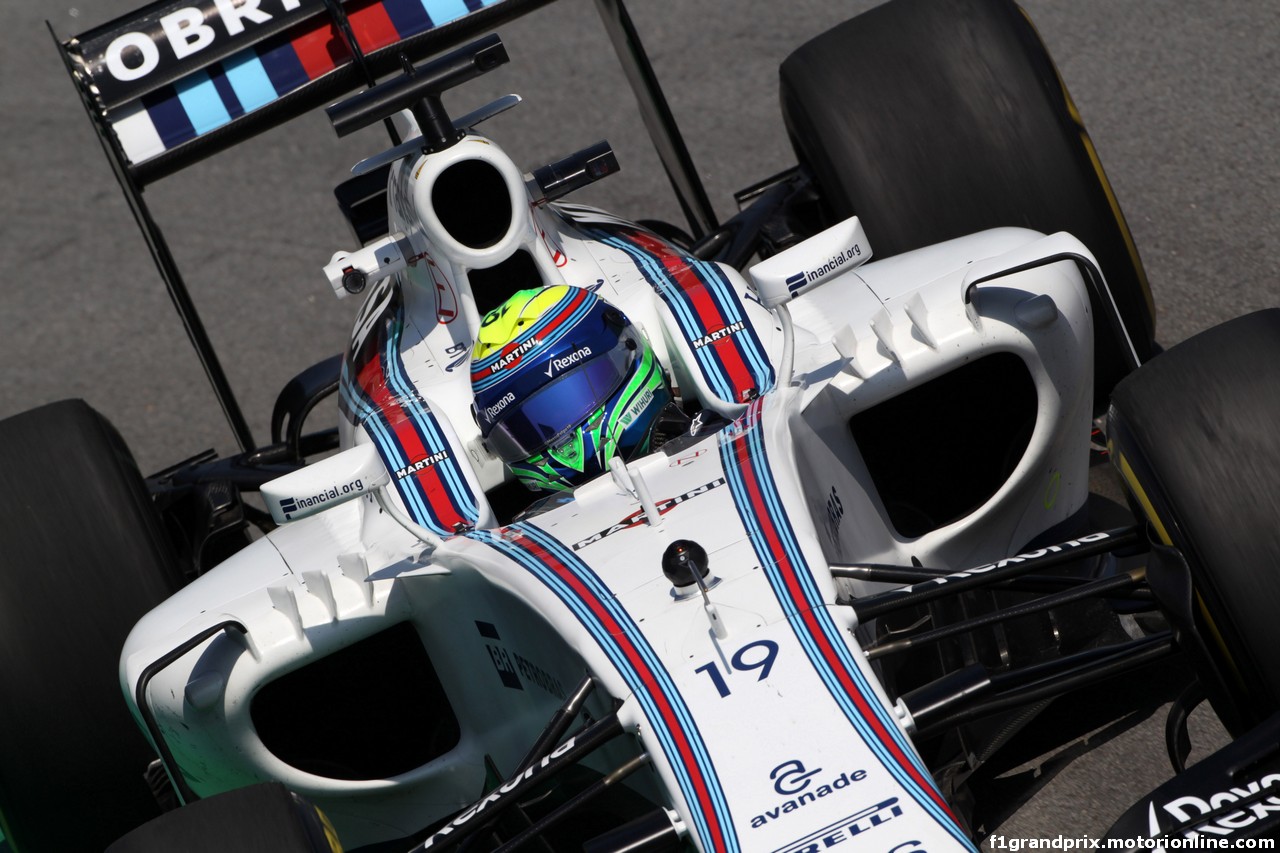 GP BRASILE, 11.11.2016 - Prove Libere 1, Felipe Massa (BRA) Williams FW38