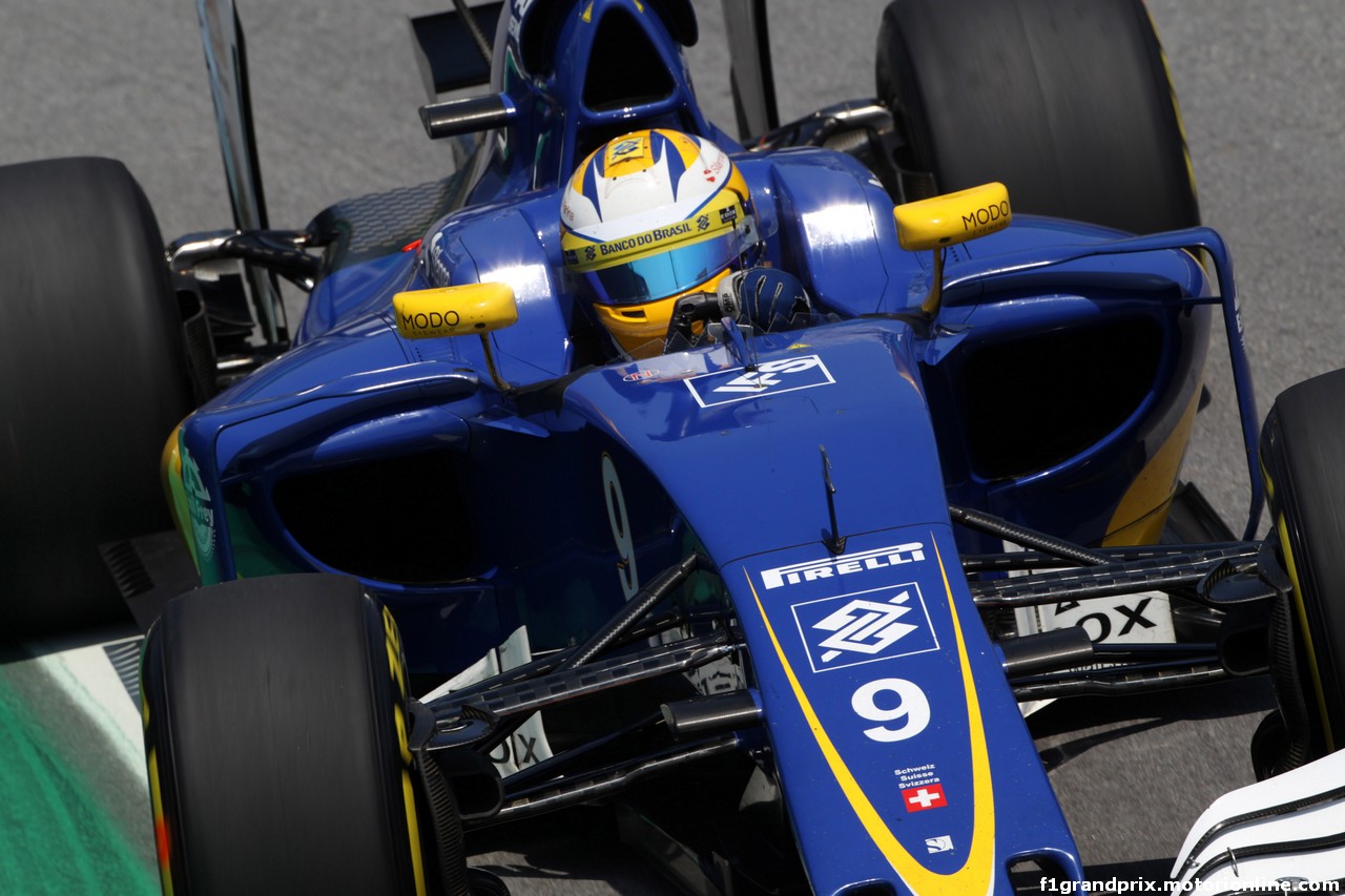 GP BRASILE, 11.11.2016 - Prove Libere 1, Marcus Ericsson (SUE) Sauber C34