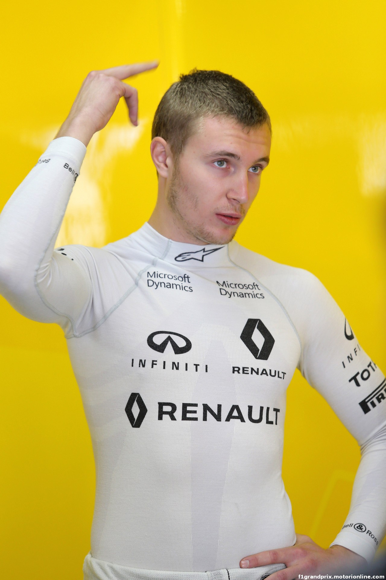 GP BRASILE, 11.11.2016 - Prove Libere 1, Sergey Sirotkin (RUS) Renault Sport F1 Team, Test Driver