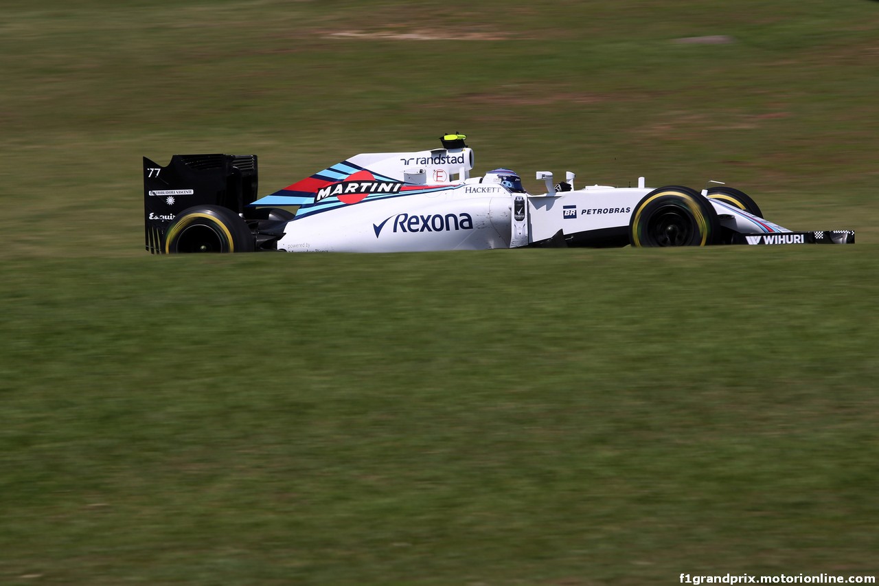 GP BRASILE, 11.11.2016 - Prove Libere 1, Valtteri Bottas (FIN) Williams FW38