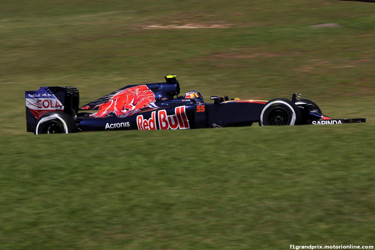 GP BRASILE, 11.11.2016 - Prove Libere 1, Carlos Sainz Jr (ESP) Scuderia Toro Rosso STR11