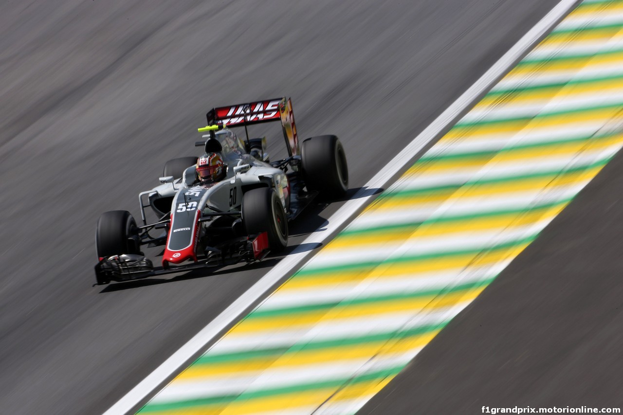 GP BRASILE, 11.11.2016 - Prove Libere 1, Charles Leclerc (MON) Test Driver, Haas F1 Team