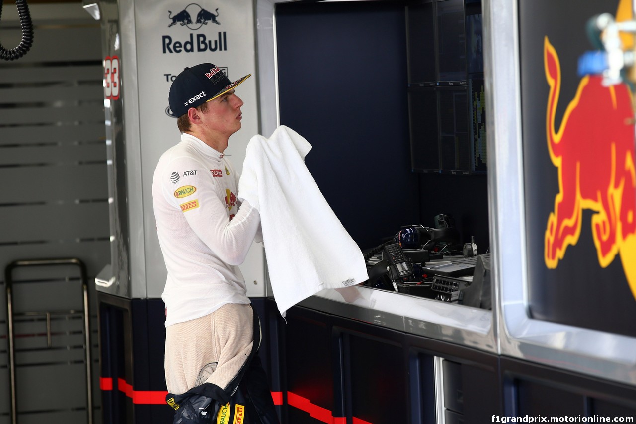 GP BRASILE, 11.11.2016 - Prove Libere 1, Max Verstappen (NED) Red Bull Racing RB12