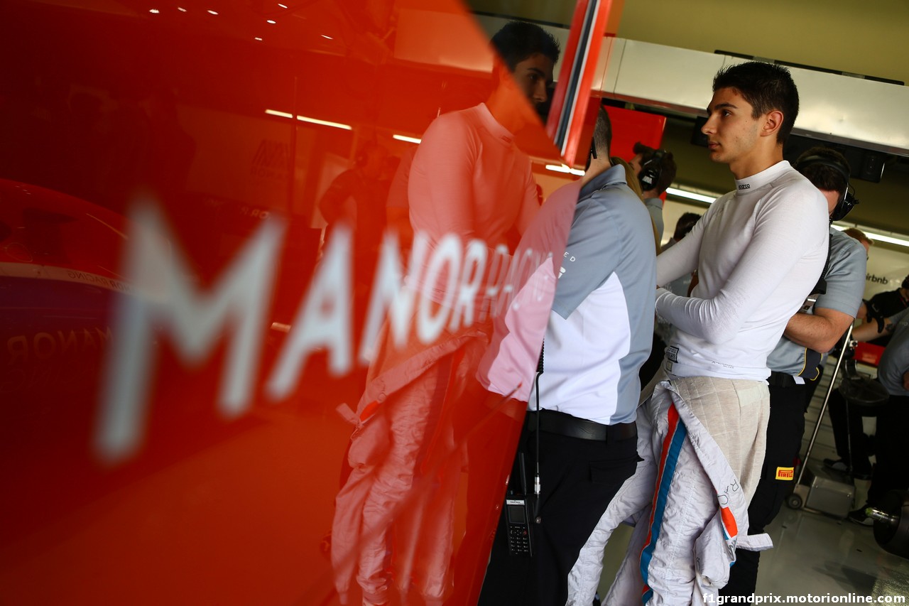 GP BRASILE, 11.11.2016 - Prove Libere 1, Esteban Ocon (FRA) Manor Racing MRT05