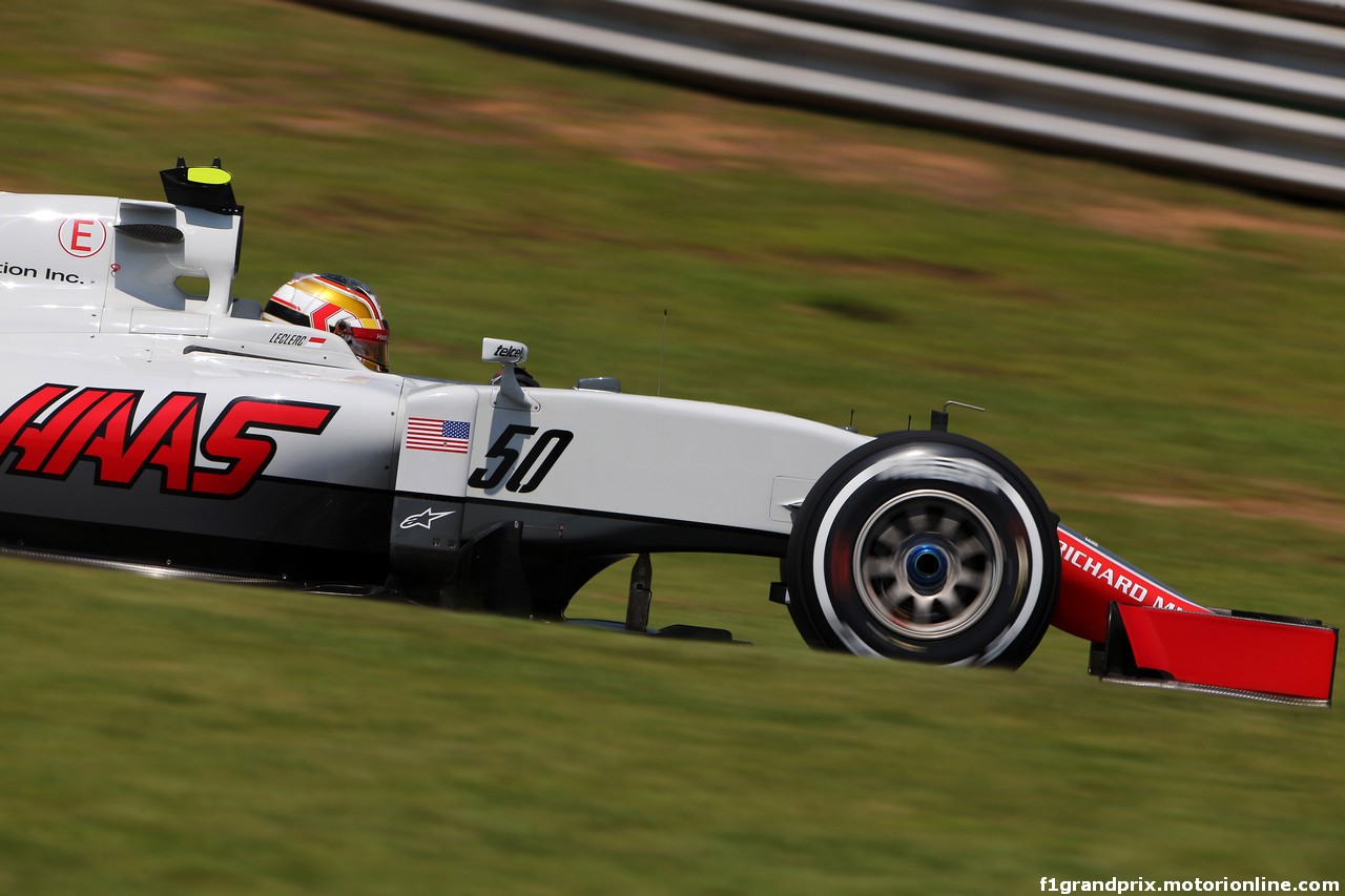 GP BRASILE, 11.11.2016 - Prove Libere 1, Charles Leclerc (MON) Test Driver, Haas F1 Team