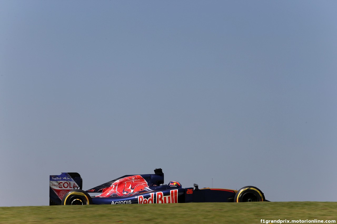 GP BRASILE, 11.11.2016 - Prove Libere 1, Daniil Kvyat (RUS) Scuderia Toro Rosso STR11
