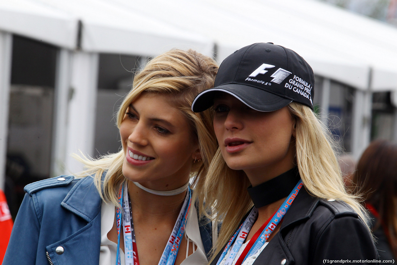 GP CANADA, 12.06.2016 - Devon Windsor, Top Model (L)