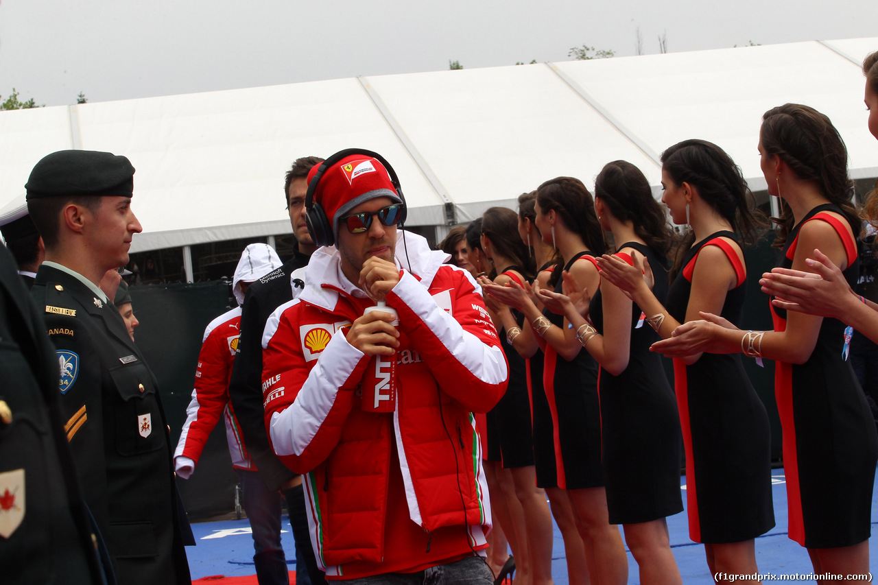 GP CANADA, 12.06.2016 - Sebastian Vettel (GER) Ferrari SF16-H