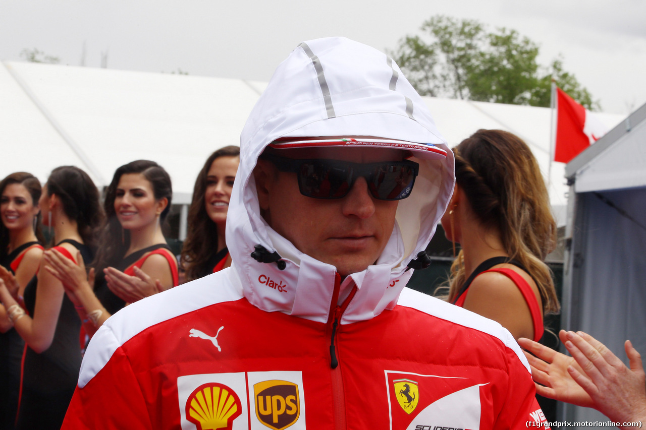 GP CANADA, 12.06.2016 - Kimi Raikkonen (FIN) Ferrari SF16-H