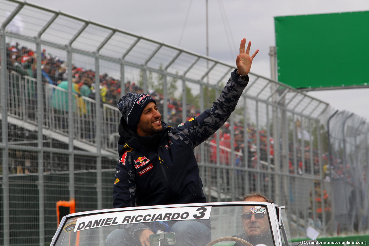 GP CANADA, 12.06.2016 - Daniel Ricciardo (AUS) Red Bull Racing RB12