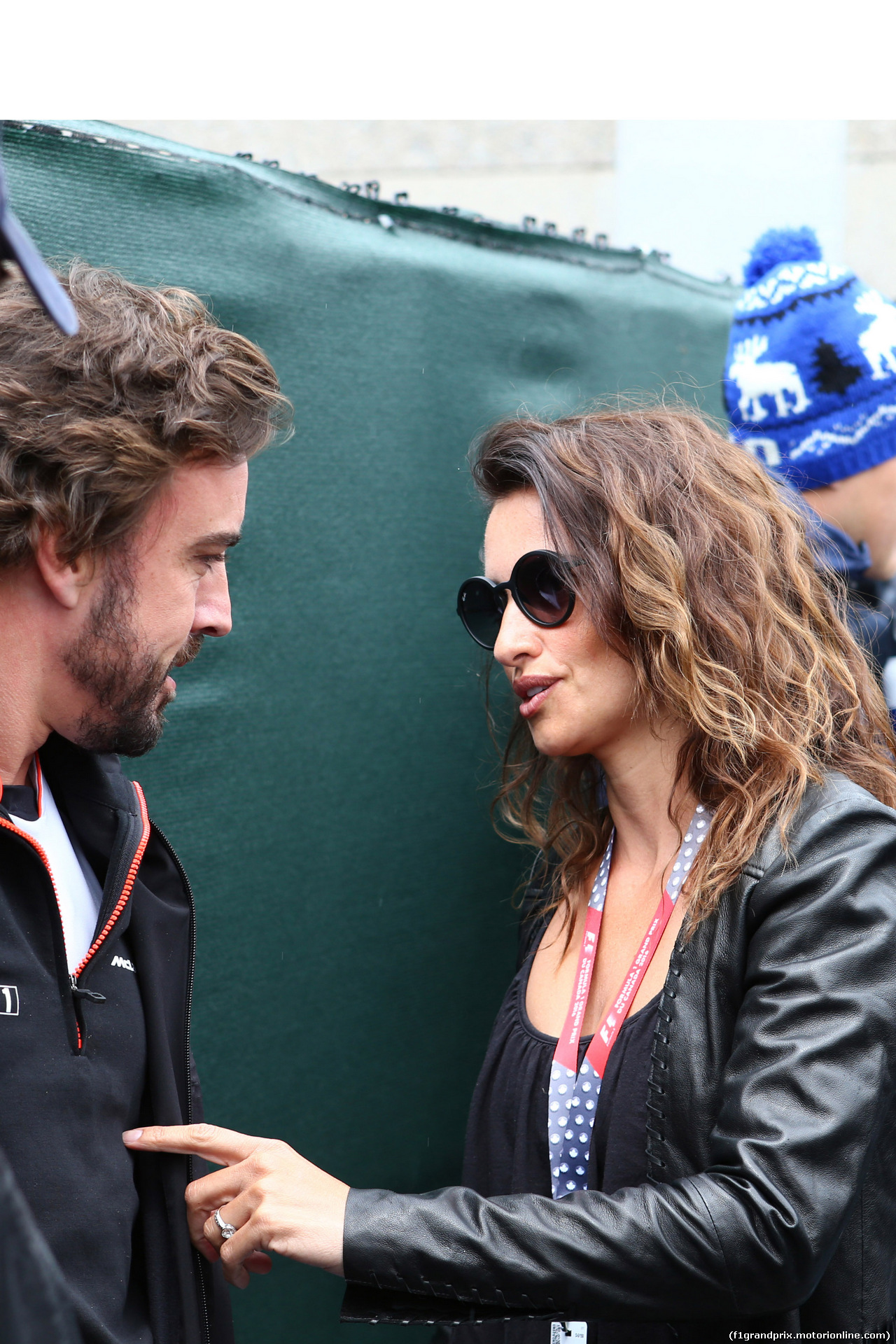 GP CANADA, 12.06.2016 - Fernando Alonso (ESP) McLaren Honda MP4-31 e Penélope Cruz (ESP), actress