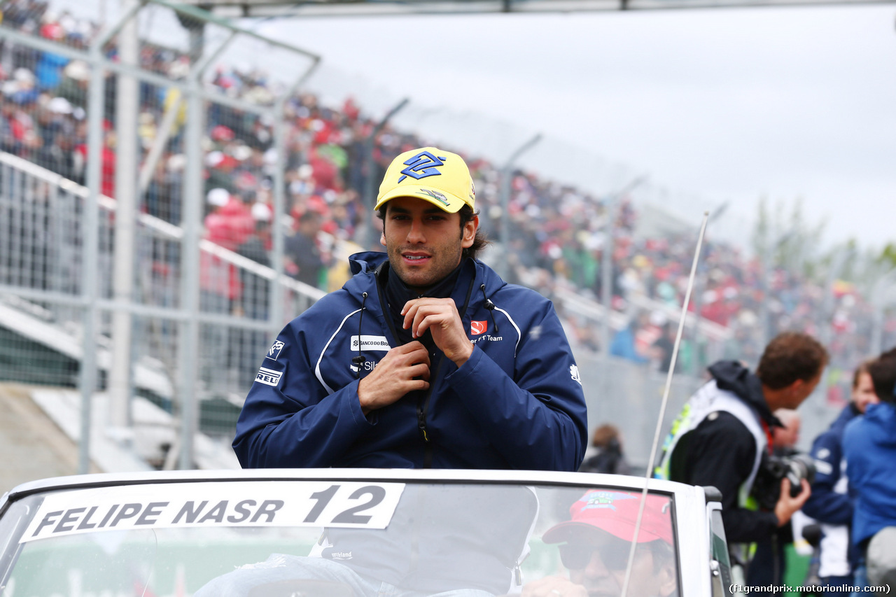 GP CANADA, 12.06.2016 - Felipe Nasr (BRA) Sauber C34