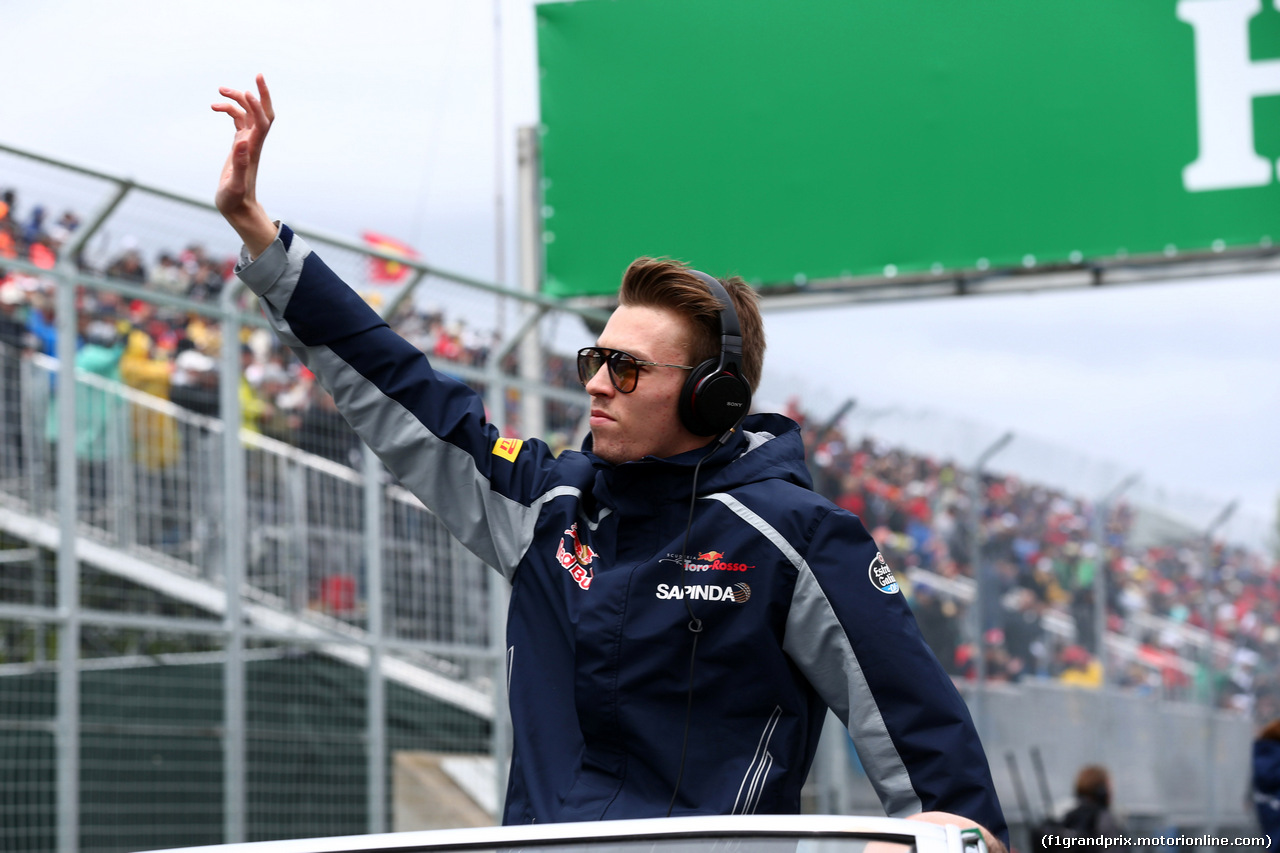 GP CANADA, 12.06.2016 - Daniil Kvyat (RUS) Scuderia Toro Rosso STR11