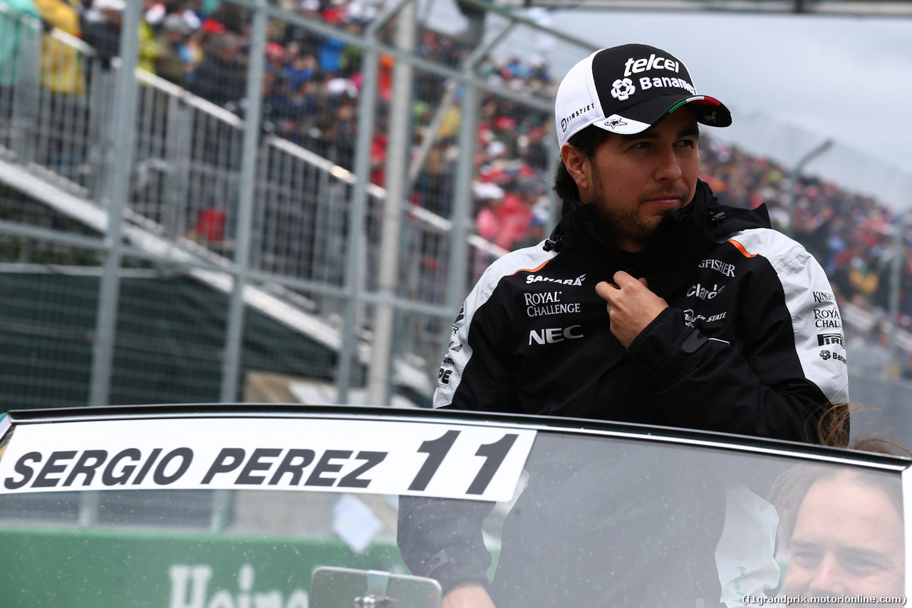 GP CANADA, 12.06.2016 - Sergio Perez (MEX) Sahara Force India F1 VJM09