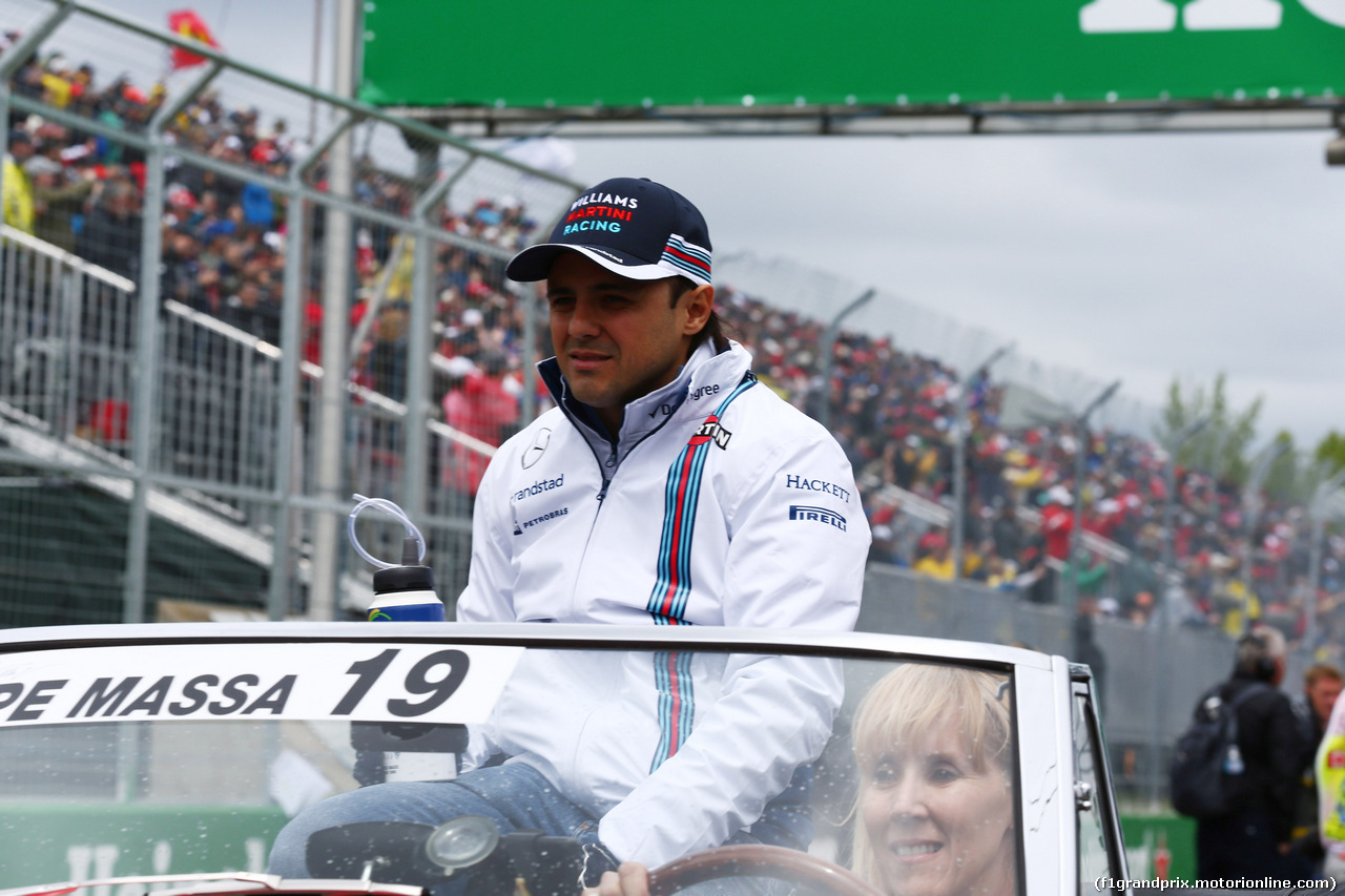 GP CANADA, 12.06.2016 - Felipe Massa (BRA) Williams FW38