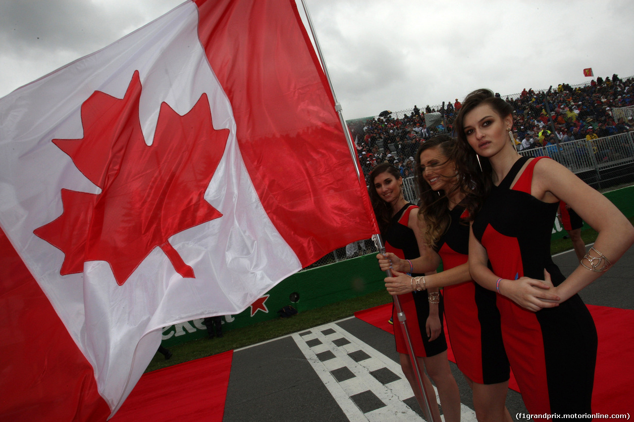 GP CANADA, 12.06.2016 - Gara, griglia Ragazzas