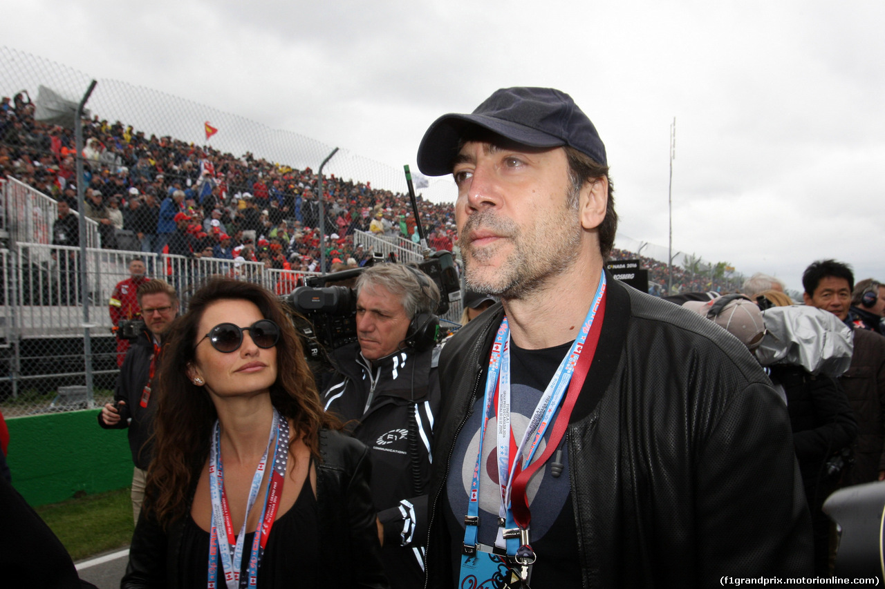 GP CANADA, 12.06.2016 - Gara, Javier Bardem, actor e Penélope Cruz, actress