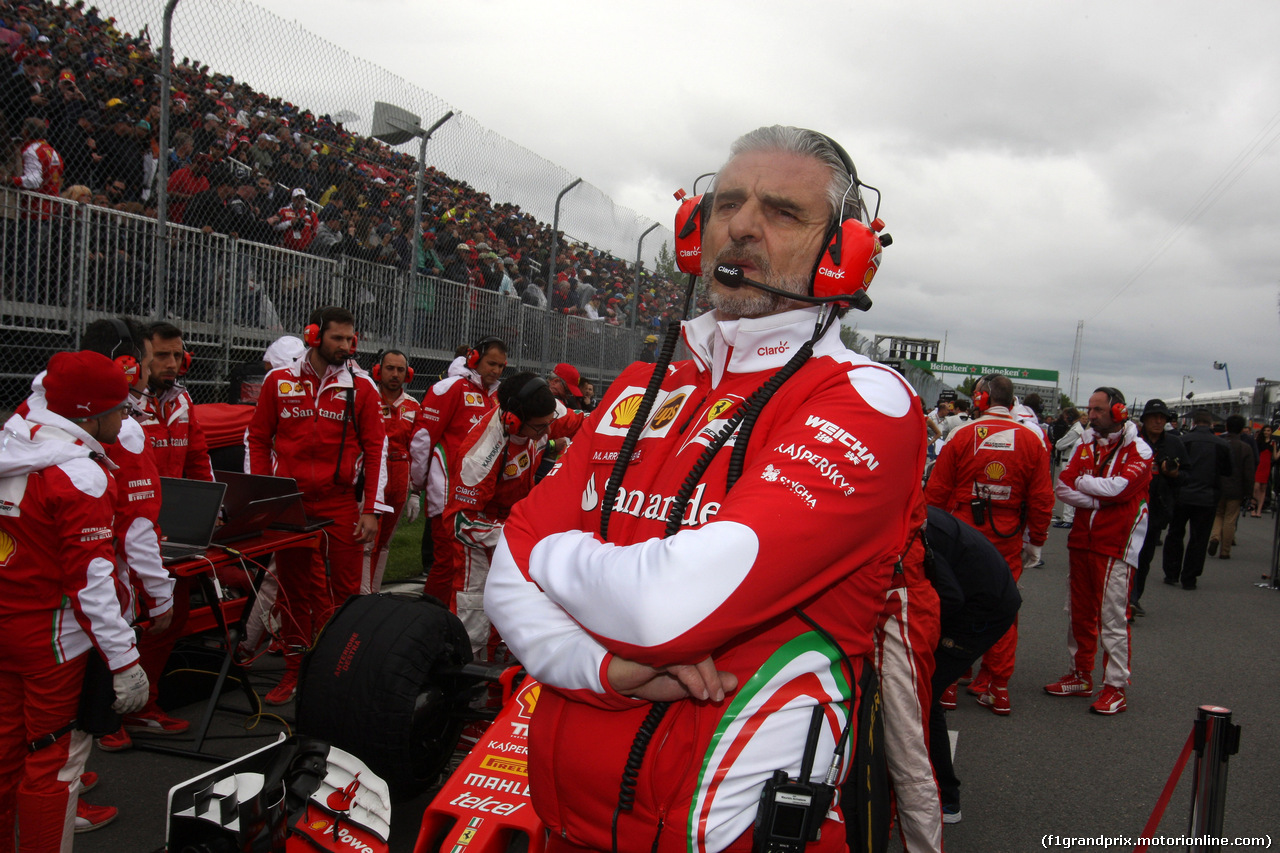 GP CANADA, 12.06.2016 - Maurizio Arrivabene (ITA) Ferrari Team Principal