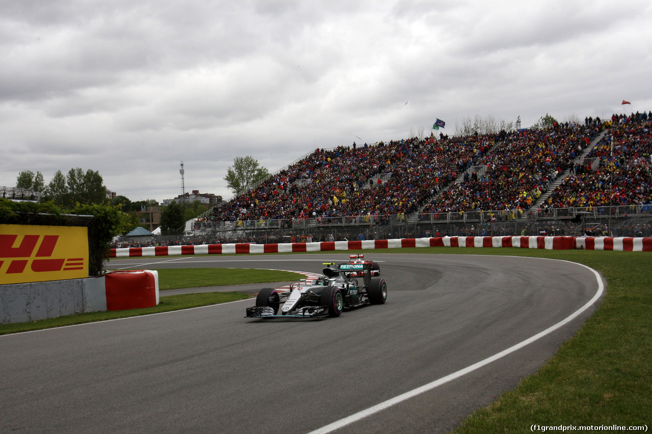 GP CANADA, 12.06.2016 - Nico Rosberg (GER) Mercedes AMG F1 W07 Hybrid