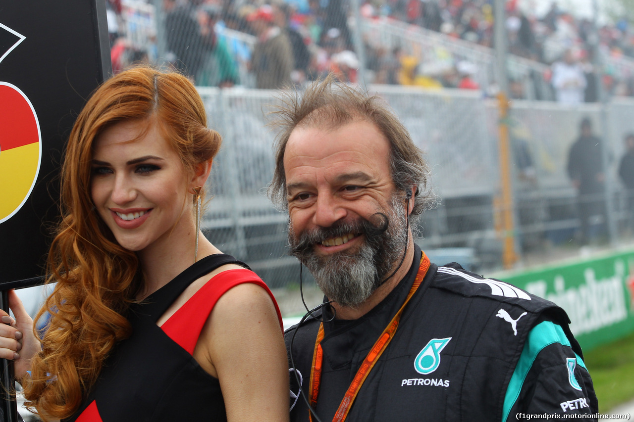 GP CANADA, 12.06.2016 - Gara, griglia Ragazza