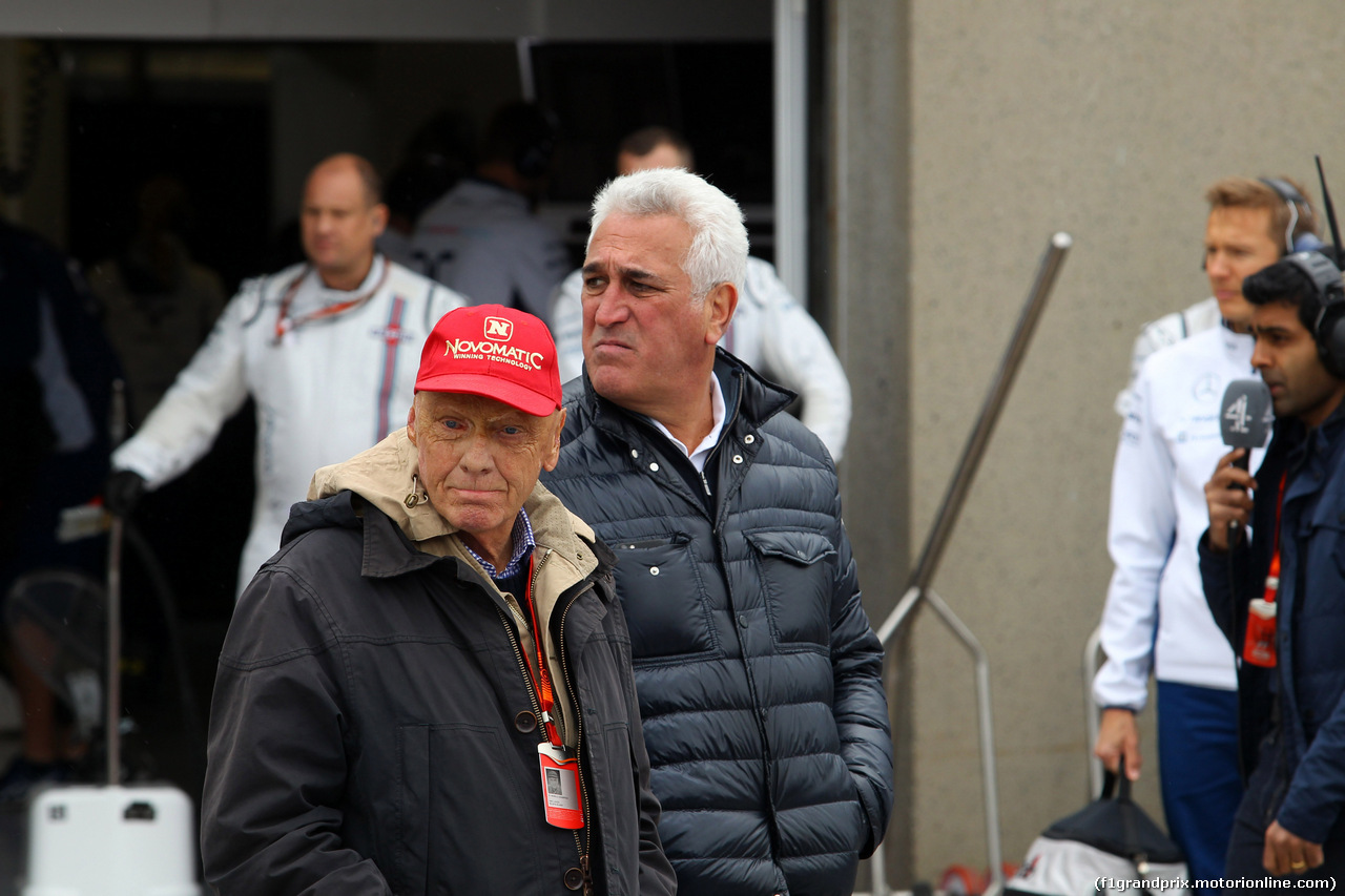 GP CANADA, 12.06.2016 - Gara, Derek Warwick e Nikki Lauda (AU), Mercedes