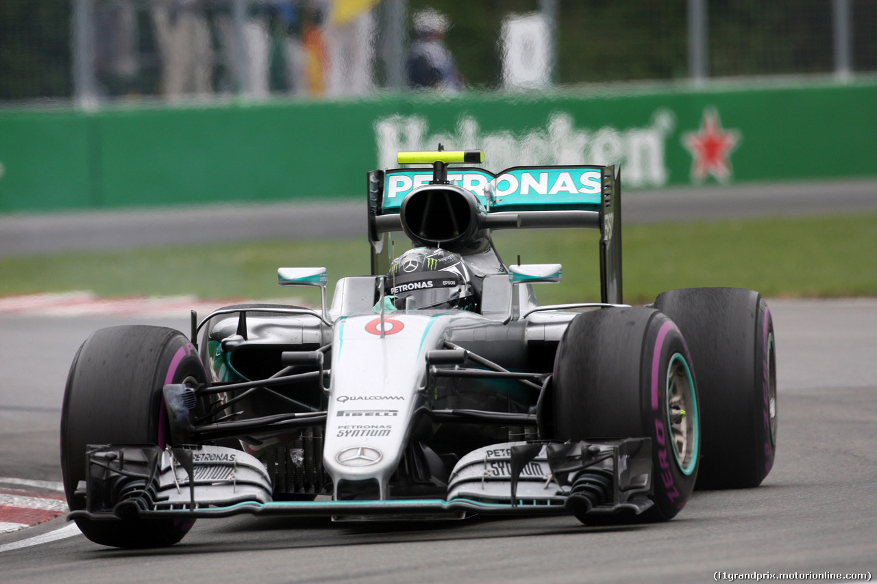 GP CANADA, 12.06.2016 - Gara, Nico Rosberg (GER) Mercedes AMG F1 W07 Hybrid