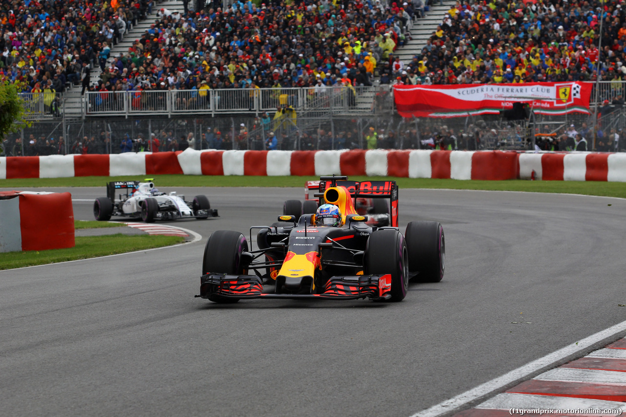 GP CANADA, 12.06.2016 - Gara, Daniel Ricciardo (AUS) Red Bull Racing RB12