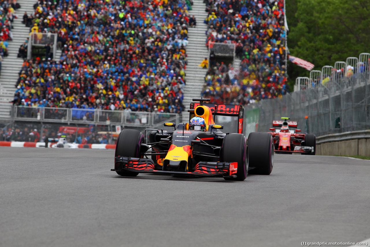 GP CANADA, 12.06.2016 - Gara, Daniel Ricciardo (AUS) Red Bull Racing RB12